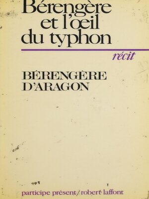 cover image of Bérengère et l'œil du typhon